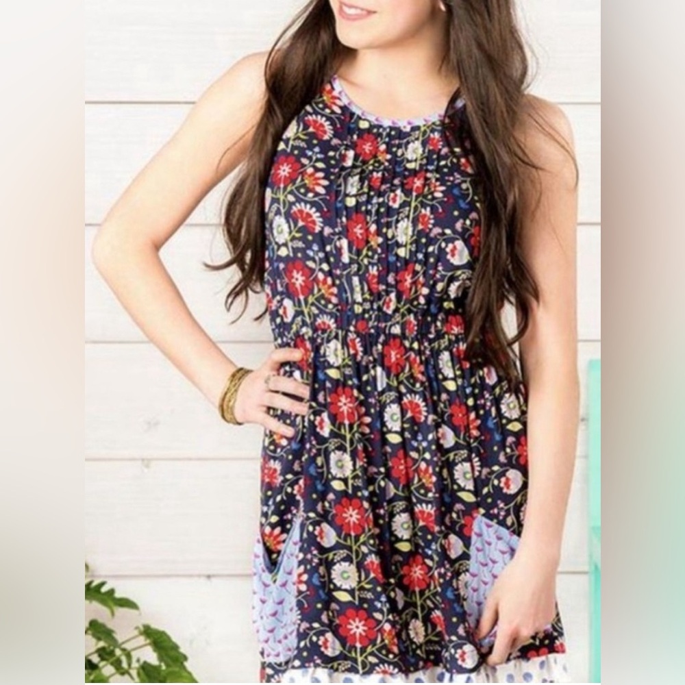 Matilda Jane 435 The Adventure Begins Soak Up The Sun Dress Girls Pockets